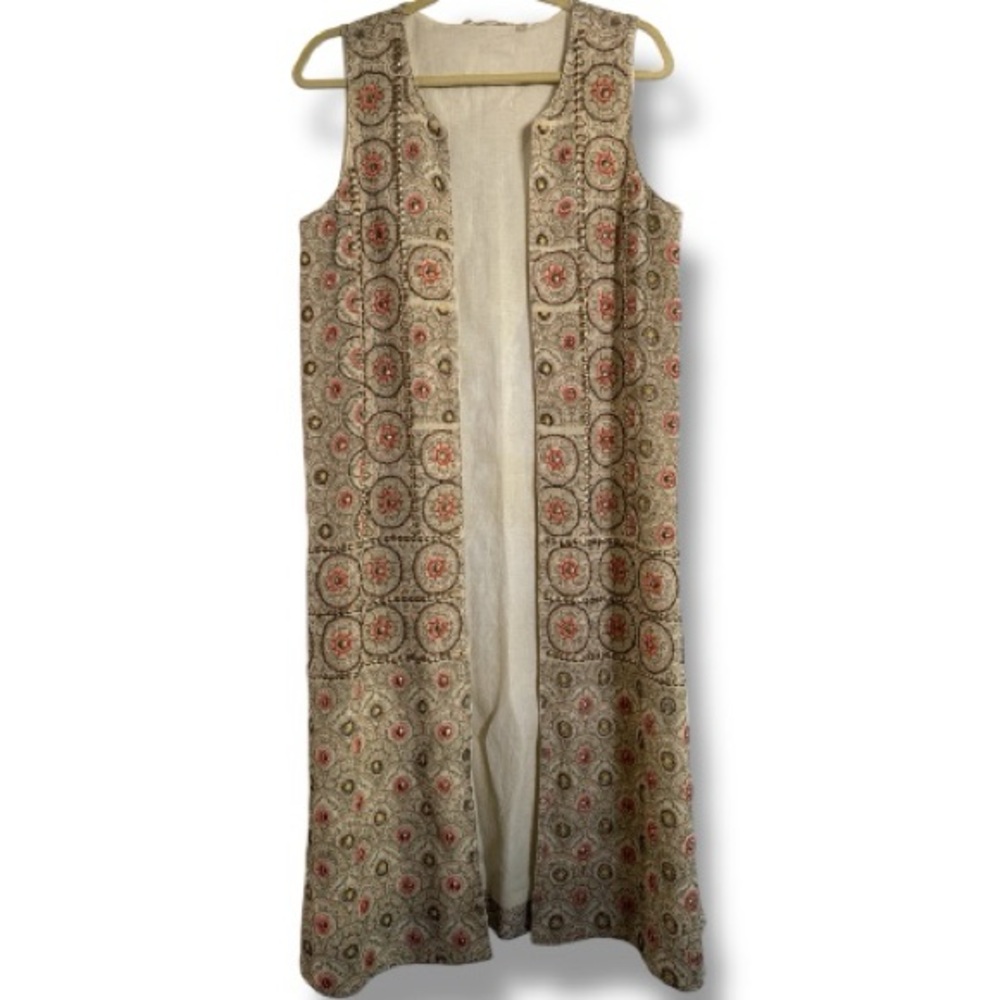 Soft Surroundings Alhambra Jacket Beaded Embroidered Size L XL